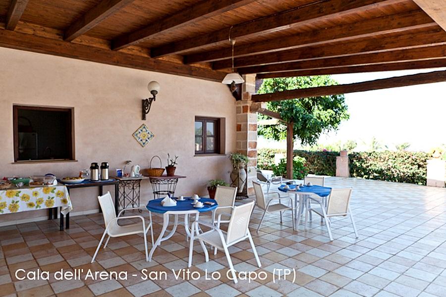 Bed and Breakfast Cala Dell'Arena Macari Esterno foto
